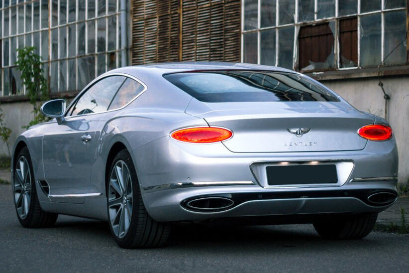 Bentley Continental GT - long-term rental at Baron Cars - back